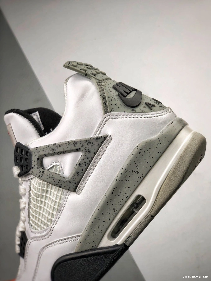 (nike) White OG 840606-192 Cement Air 4 Jordan 0722